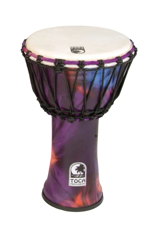 TOCA Djembe Freestyle 9'' Woodstock Purple SFDJ-9WP
