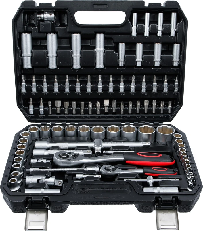 BGS Diy 2296 | Socket Set | 6.3 mm (1/4") / 12.5 mm (1/2") Drive | 94 pcs.