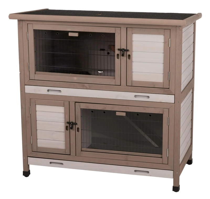 TRIXIE 62403 'Natura 'kaninchenstall with Cabinet, 158 x 121 x 63 cm