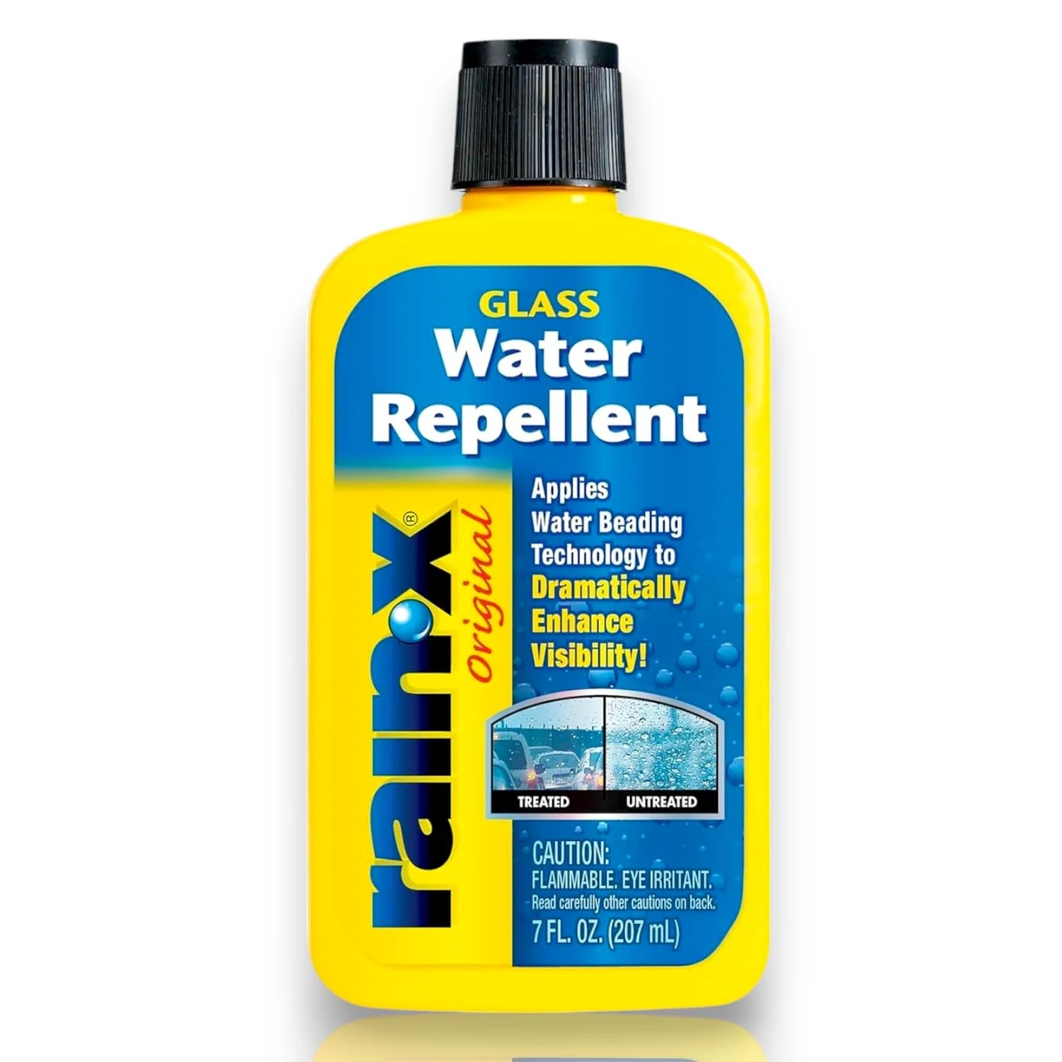 Rain-X Rain Repellent - Superior Visibility & Water Repellency - Safety in Rain, Sleet & Snow - Reduces Dirt & Ice Adhesion - Ideal for Windscreens & Side Windows - 200ml