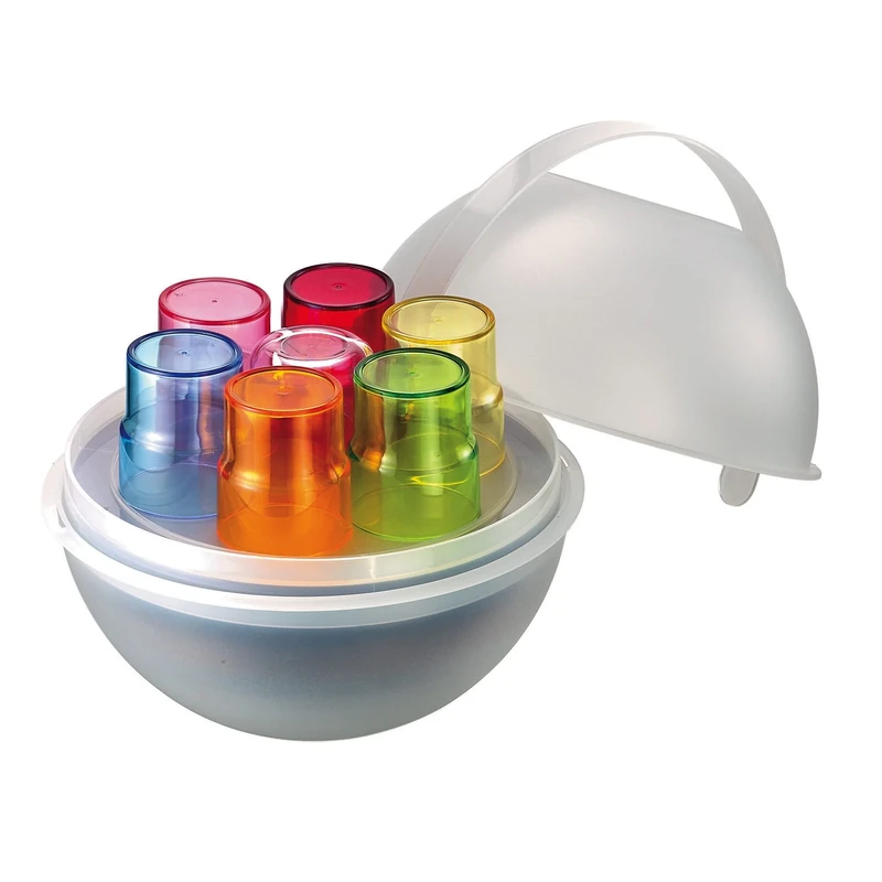 Guzzini - HappyHour, Oil Vinegard Cruet "PERFECT DRESSING" - Assorted Colour, 27,5 x 27 x h23,5 cm - 06430152