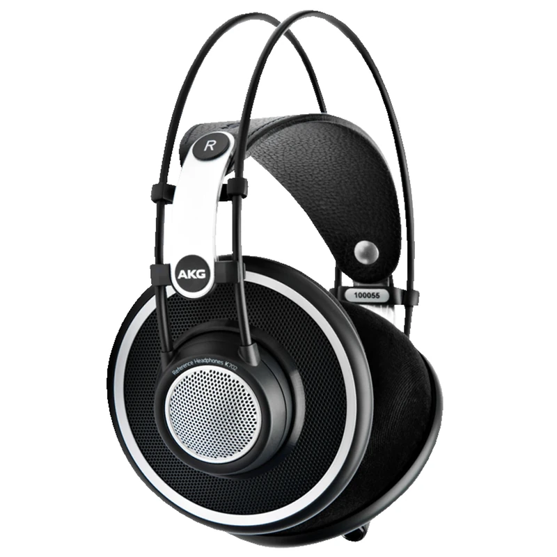 AKG K702 Open-Back Over-Ear Premium Studio Headphones, Reference Grade Sound, Airy and Spacious Soundstage, Precision Crafted