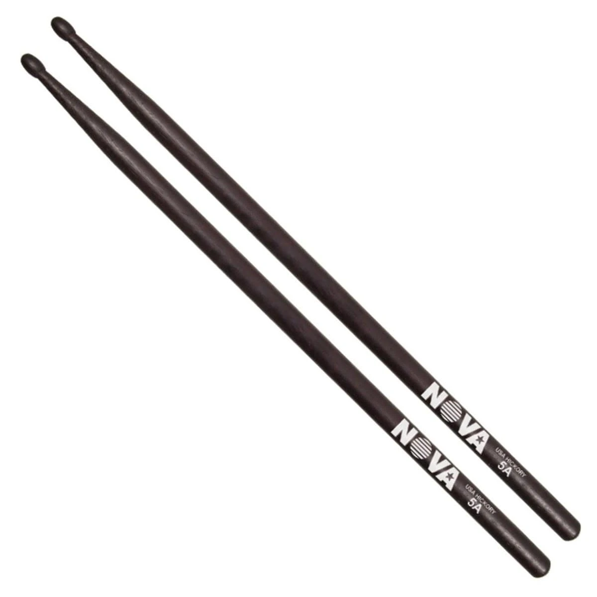 Vic FIrth - NOVA Drumsticks - 5A - Wood Tip - Black