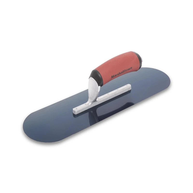 Marshalltown Pool Trowels, DuraSoft Handle Material, 76mm Width, 356mm Length, 6 Rivets, Blue Steel Blade Material, Made in The USA, SP143BD