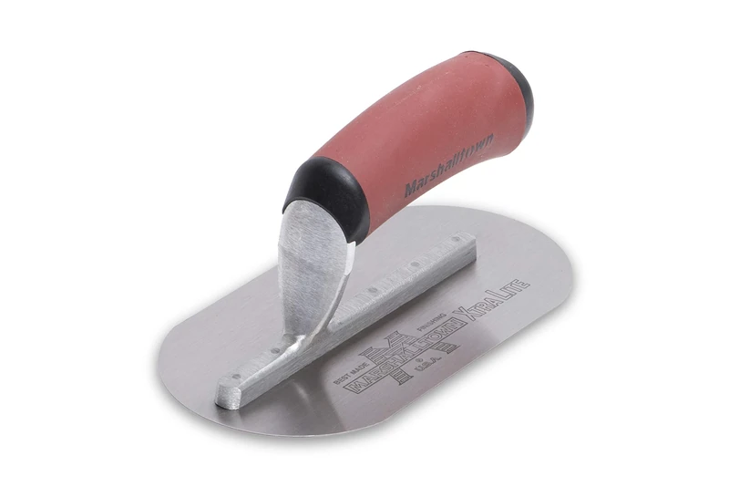 Marshalltown Wall Form Trowels, DuraSoft Handle Material, Fully Rounded Blade Style, Made in The USA, MXS754FD