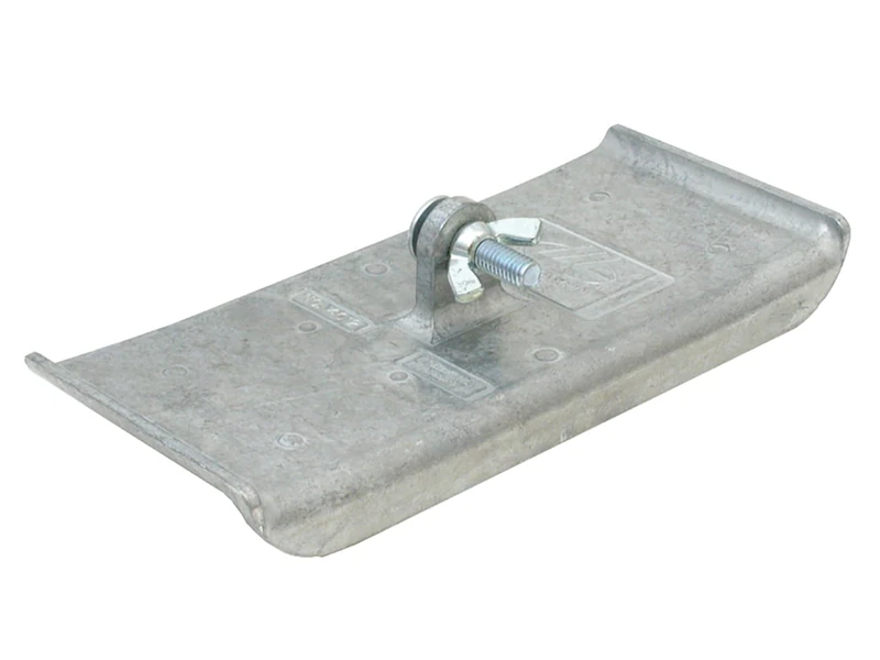 MARSHALLTOWN The Premier Line 4012 9-Inch x 4-Inch Zinc Walking Edger-1/4-Inch Radius, 5/8-Inch Lip