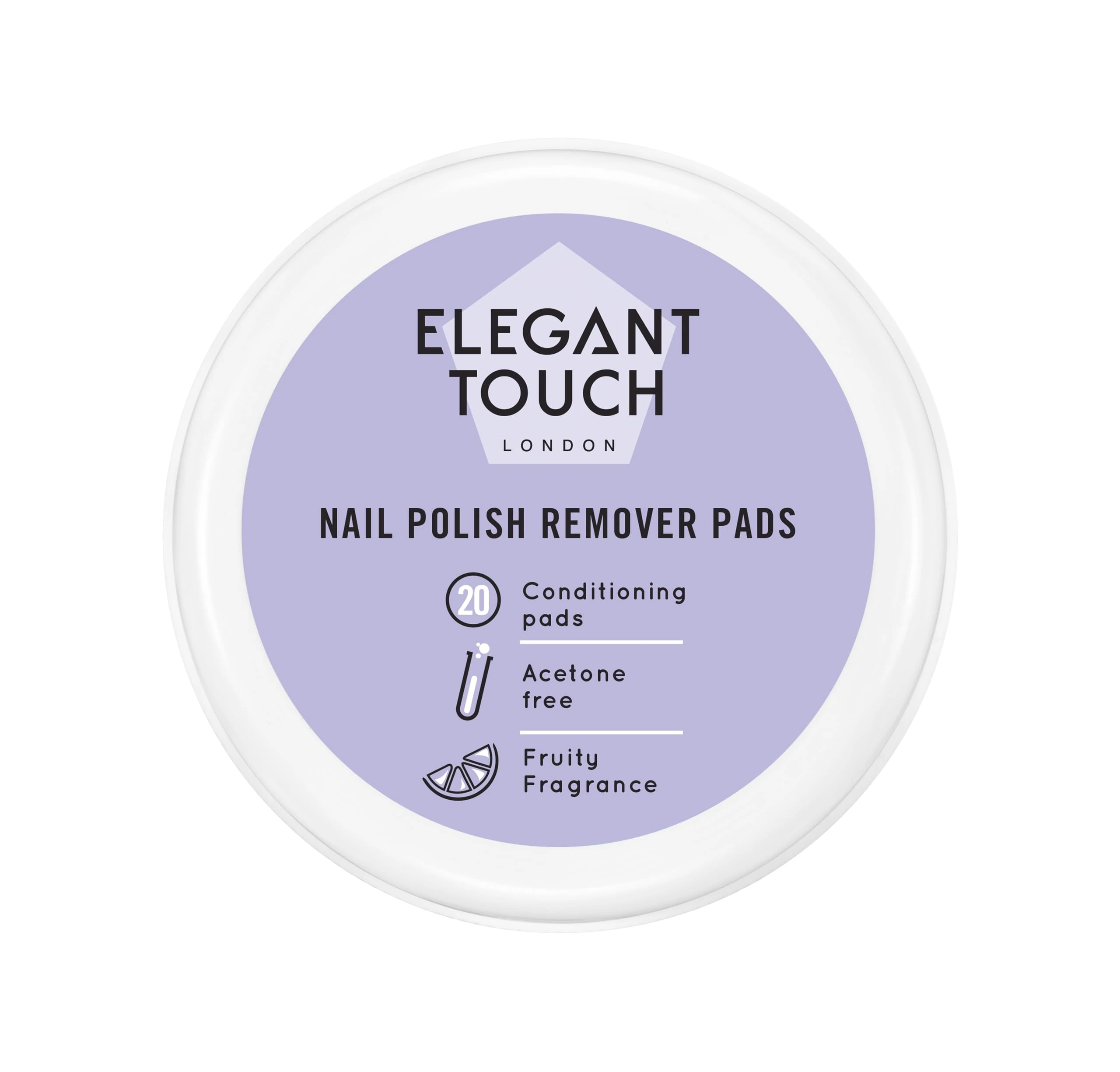 Elegant Touch NPR Remover Pads in Pot