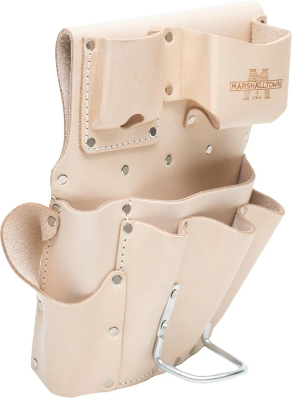 MARSHALLTOWN Tool Pouch, Saddle Leather, Right-Handed, Made in The USA, 896