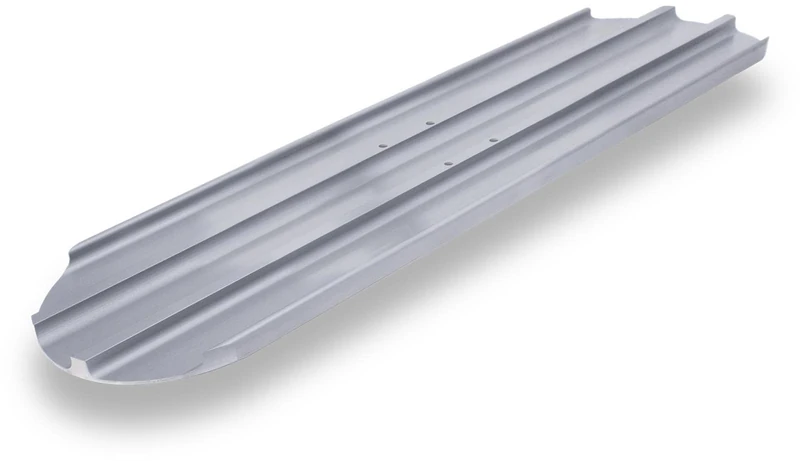 Marshalltown Floor Smoother, Screed Smoother, Replacement Blade with Rounded Ends Made of Magnesium, Size of Smoother: 914 x 203 mm