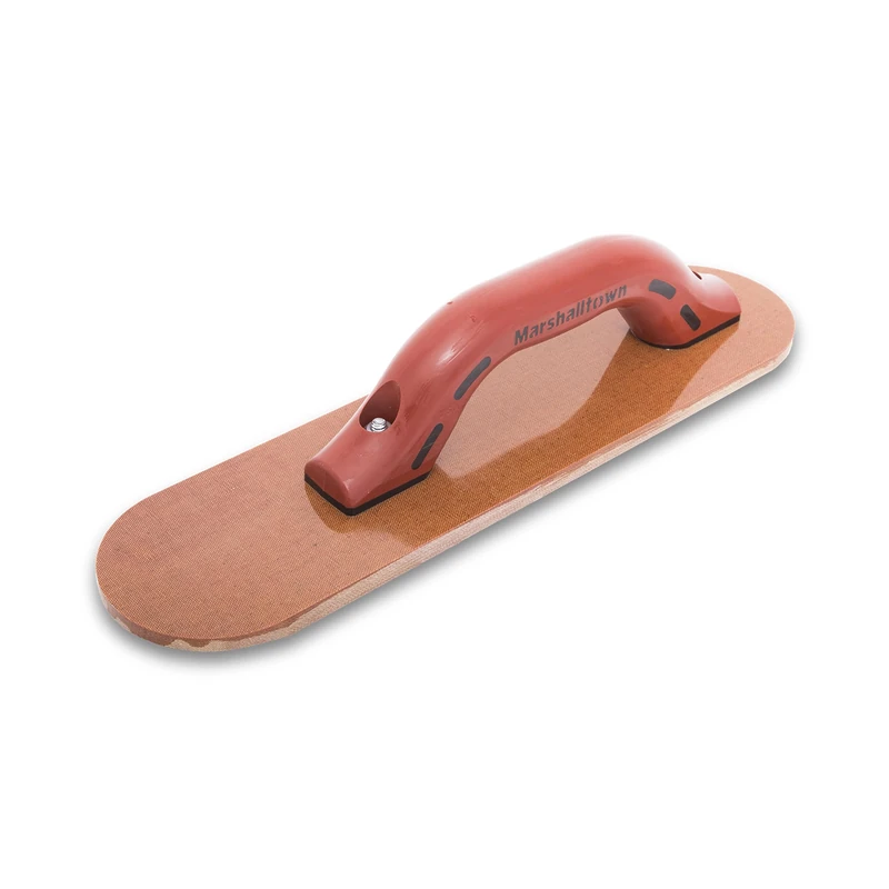 MARSHALLTOWN Resin Hand Float 406 mm Round End, Assembled in USA, Concrete