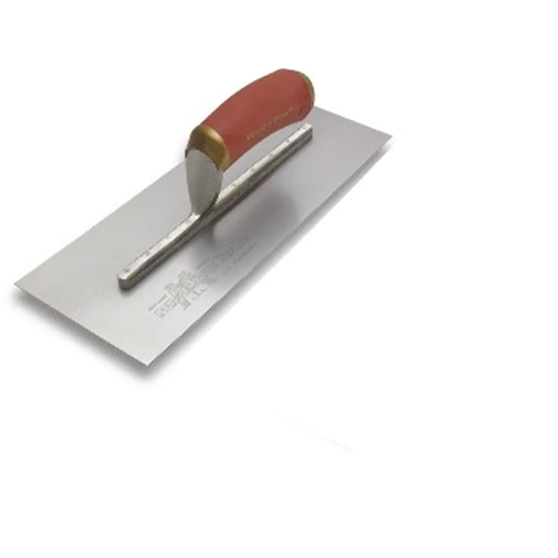 MARSHALLTOWN The Premier Line 13SSFPD 13-Inch by 5-Inch Stainless Steel PermaShape Trowel Dura Soft Handle