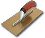 MARSHALLTOWN The Premier Line 4469DFD 13-Inch by 5-Inch Galvanized Steel DuraFlex Finishing Trowel with DuraSoft Handle