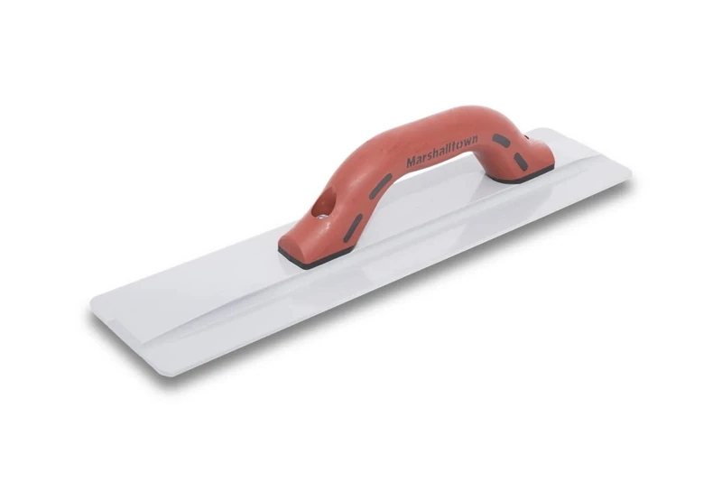 MARSHALLTOWN’s “The Hog” Magnesium Hand Float, 14 X 3-3/4 Inch, Wider Blade, DuraSoft Handle, Covers More Surface Area, Air Entrained Concrete, Made in USA, 736D