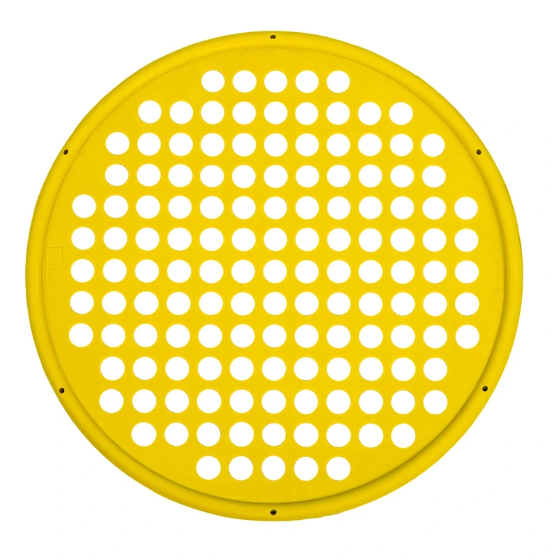 CanDo Power-Web LATEX-free - Hand Grip Trainer, CanDo® Hand strengthener - diameter 35.6 cm, yellow (very light)