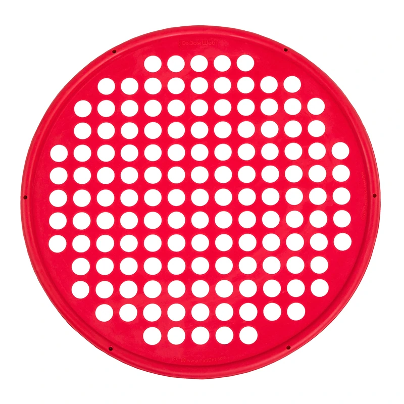 CanDo Power-Web Hand Grip Trainer - Red Light Resistance