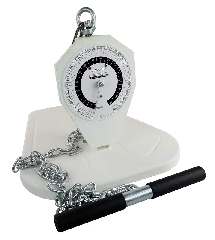 Baseline 12-0400 Back/ Leg/ Chest Dynamometer, 297 kg