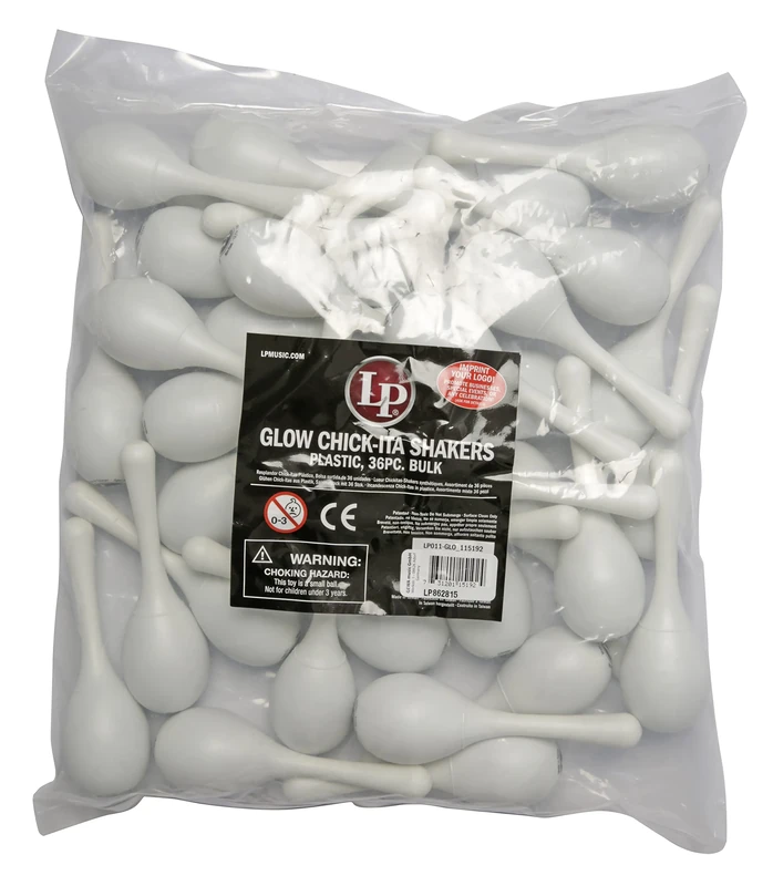 LP Latin Percussion Shaker Chick-Ita Glow in the dark Chick-Itas, Set of 36 LP011-GLO - Image 1