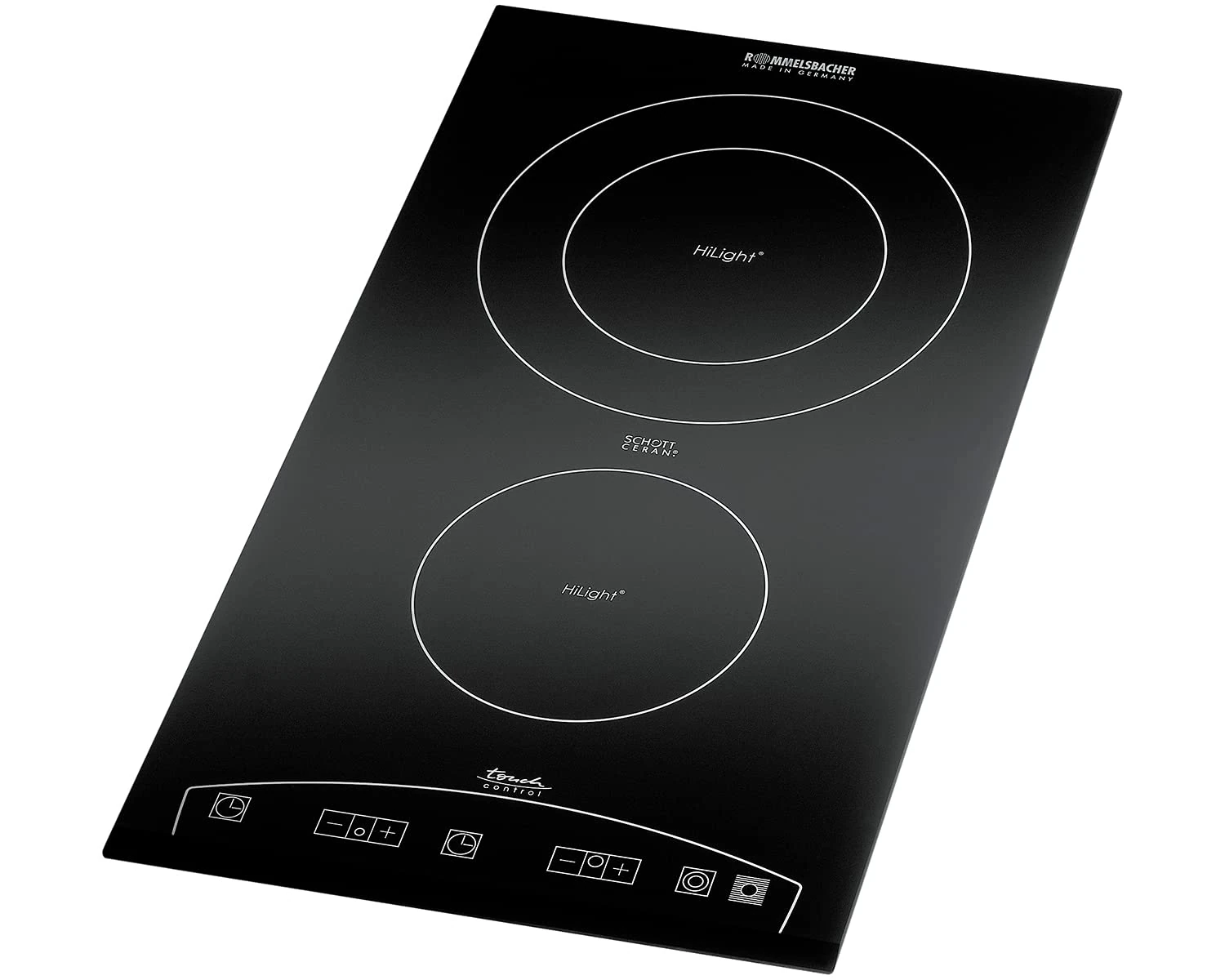 Rommelsbacher Domino Built-In Touch Control Ceran Hob