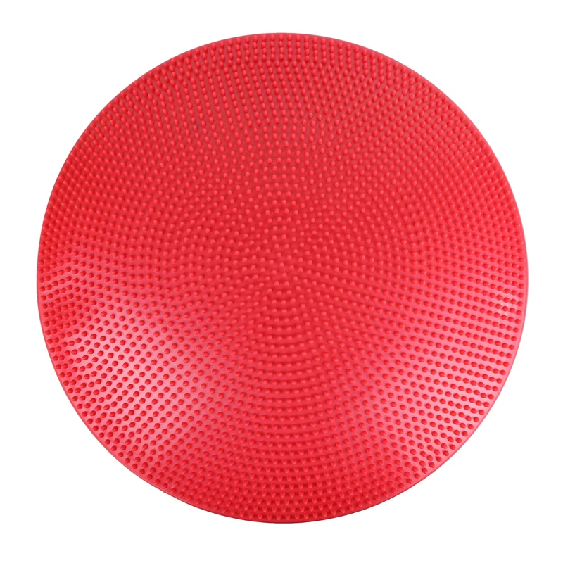 CanDo 30-1868R Inflatable Vestibular Disc, Red, 60 cm Diameter