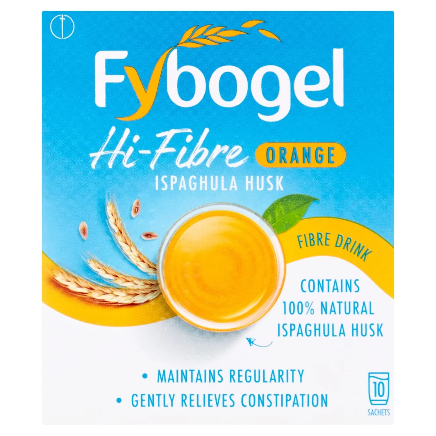 Fybogel Hi Fibre Orange Constipation Relief 10 Sachets