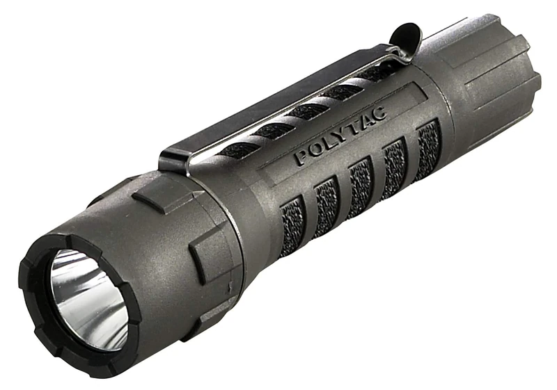 STREAMLIGHT PolyTac - with Lithium Batteries - Clam - Black, cr123, 88850
