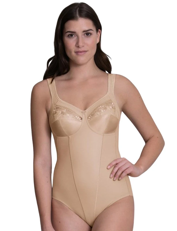 Anita Women's 3448 Support Corselet Shaping Bodysuit, Beige (Skin), 44D UK