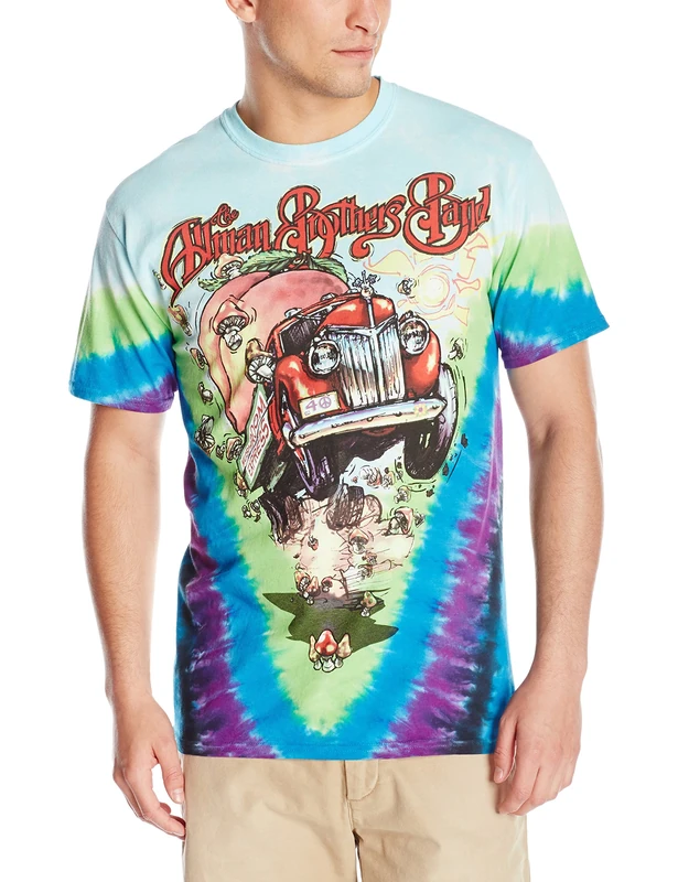 Liquid Blue Men's Allman Bros Allman Bros V Short Sleeve T-Shirt, Multi, XX-Large - Image 1