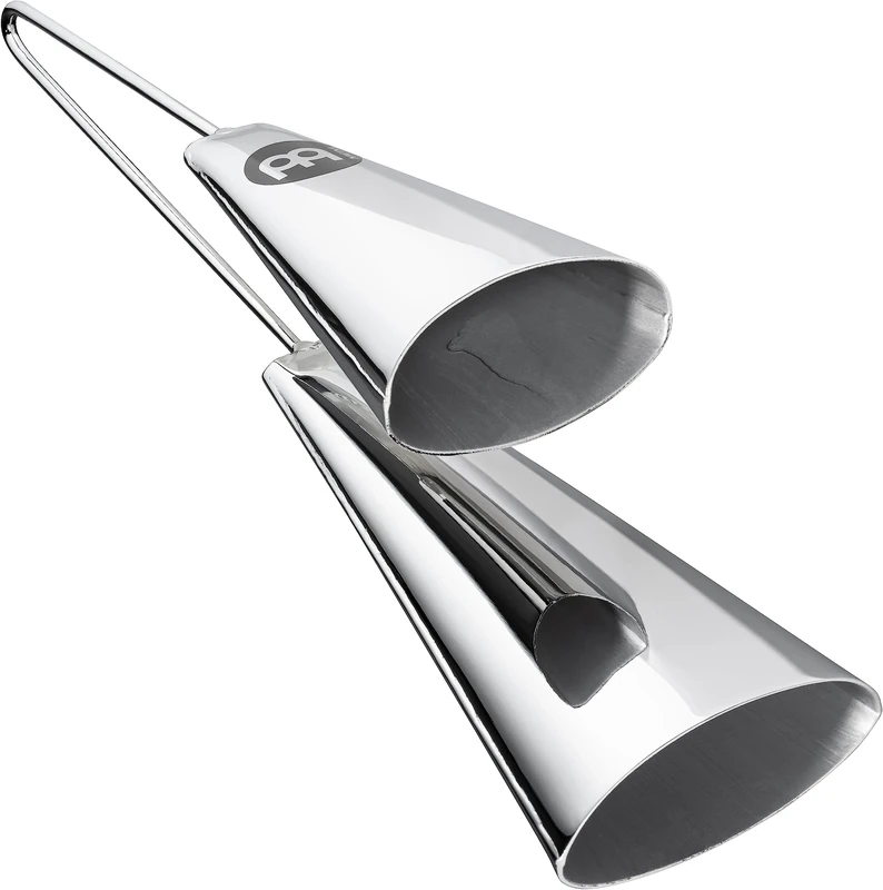 Meinl Percussion Traditional Style A-Go-Go - Medium-Large Percussion Instrument - Steel, Chromed (STABG3-CH)