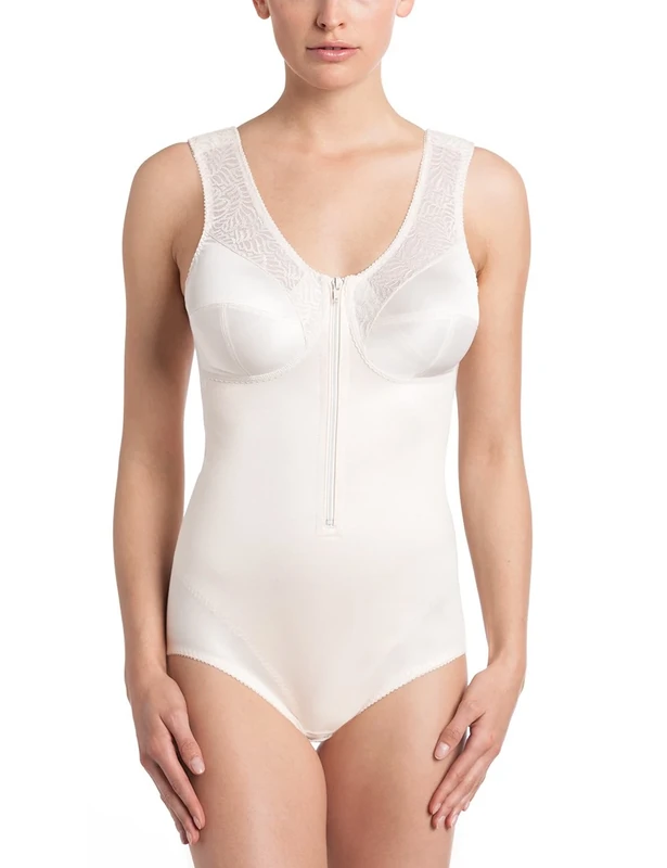 Anita Comfort Women's Comfort relief corselette Mylena Plain Non-Wired Bodysuit, Off-White (Angelskin 017), 40C (Manufacturer Size: 90C)