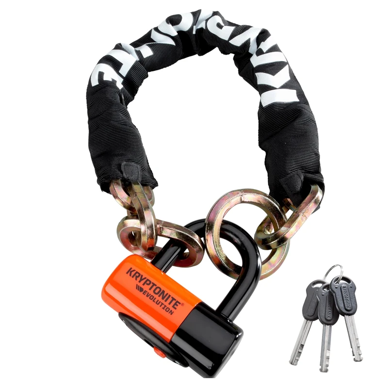 Kryptonite New York Noose 1275 (12Mm X 75Cm) With Evs4 Disc 14Mm Shackle - Image 1