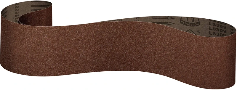 Klingspor 38460 LS 309 X Sanding Belts with Cloth Backing: Bands 150 x 2000 mm Korn 60 °F4G (Quantity 10)