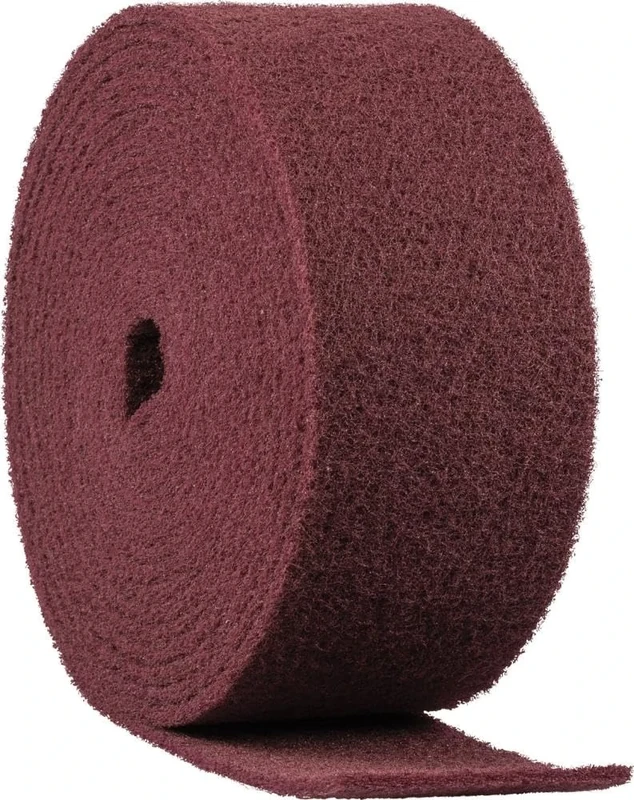 Klingspor 258885 "NRO 400" Abrasive Roll, 0 V, Red/Brown, 10m x 115 mm