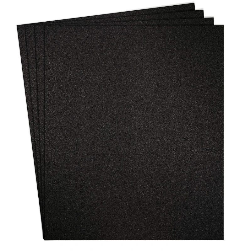 Klingpsor 2022 PS 11 C Sanding Sheets with Paper Backing, Waterproof, 230 x 280 - Grit 60, Pack of 50