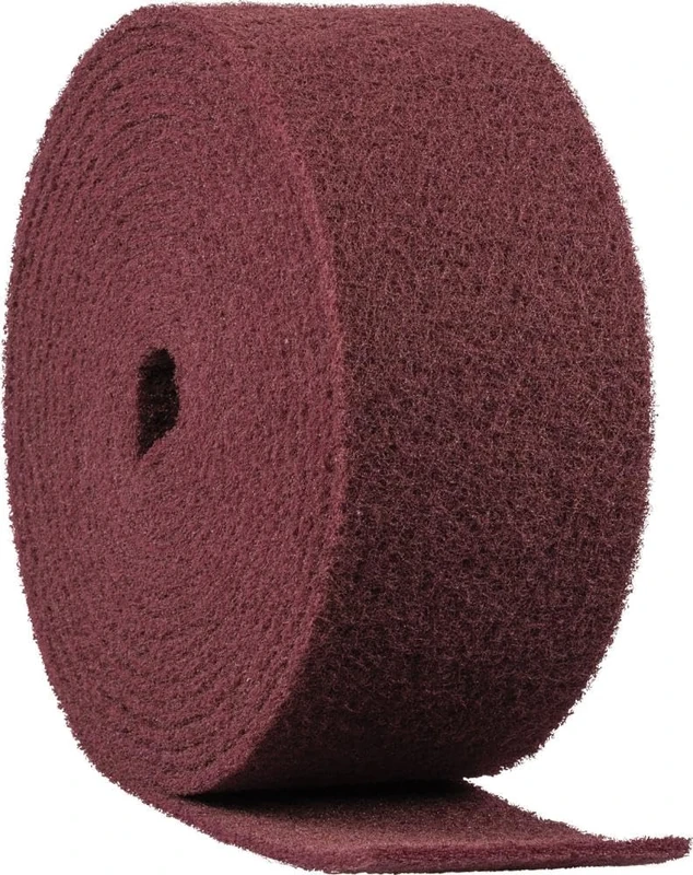 Klingspor 258888 "NRO 400" Abrasive Roll, 0 V, Red/Brown, 10m x 115 mm