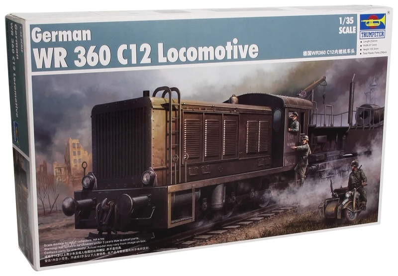 Trumpeter 1:35 - German WR 360 C12 Locomotive