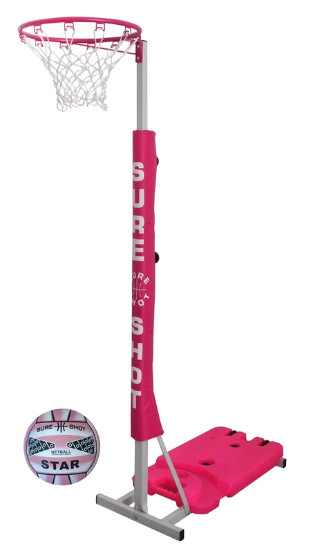 Sure Shot Men's Easiplay Netball unit, Pink, 10ft UK - Image 1