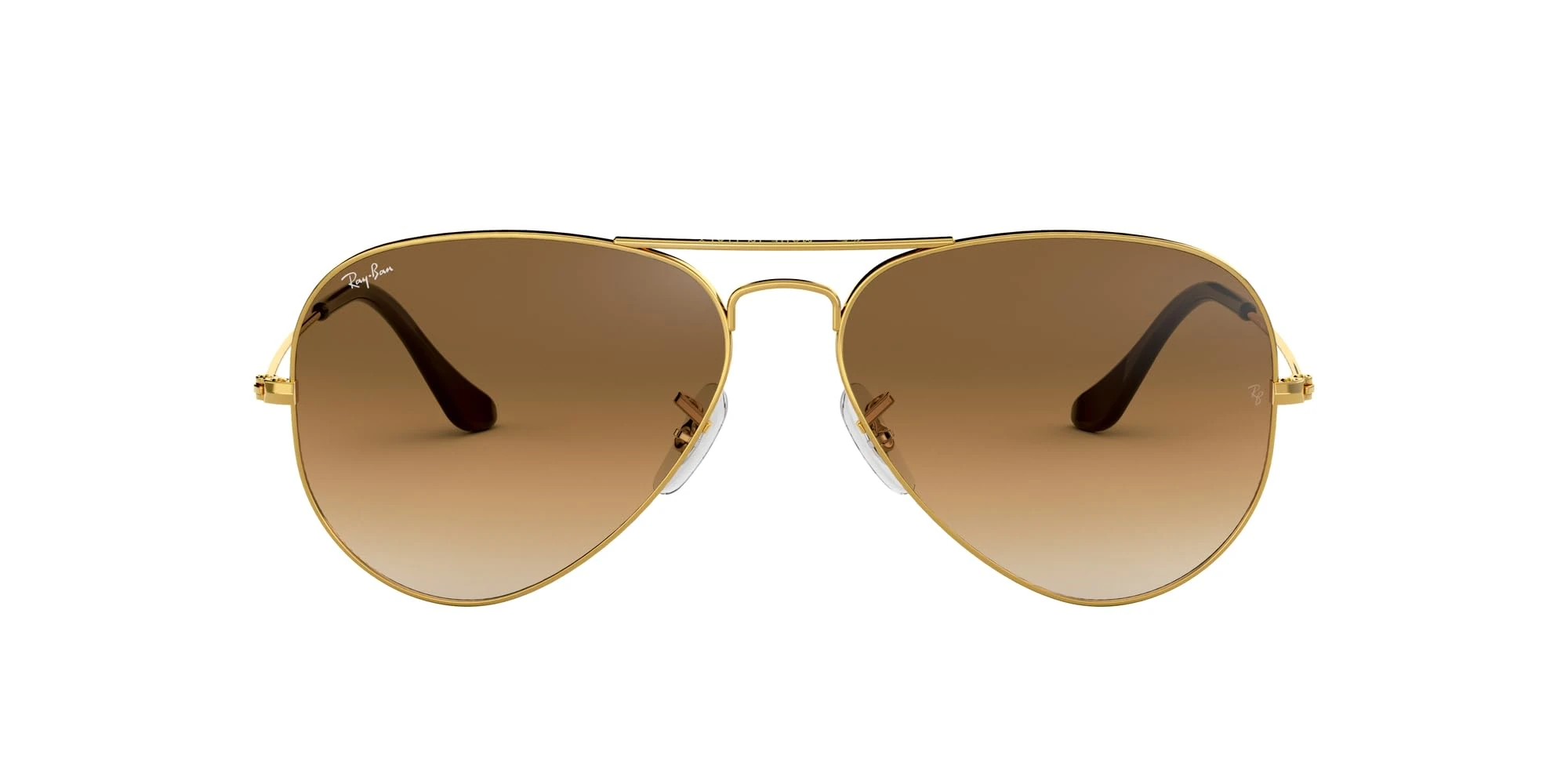 Ray-Ban Men's Aviator Sunglasses, Gold (Goldfarben), L UK