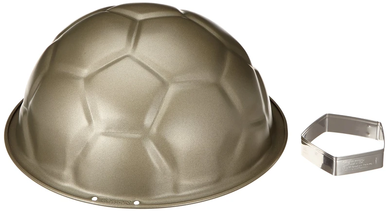 Staedter Motivbackform Pepe The Football with Pentagon Cookie Cutter, Metal, Silver, 30 x 22.5 x 30 cm - Image 1