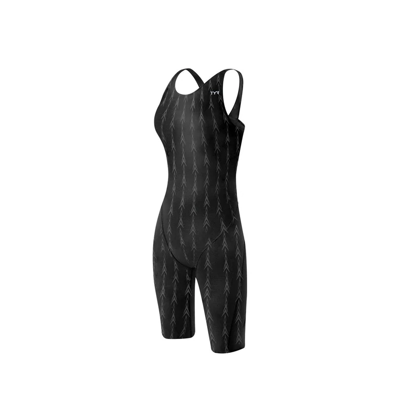 TYR Women's Modern One Piece Swimsuit, Black, X-Large