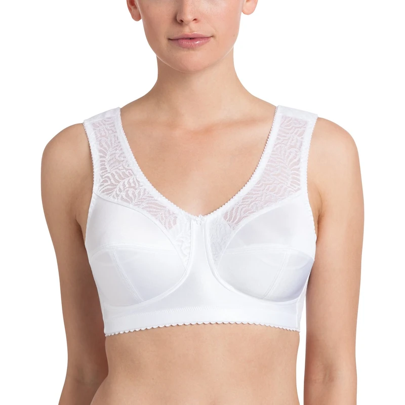 Anita Comfort Women's Non-Wired Everyday Bra ,White (Weiß 006) ,44E