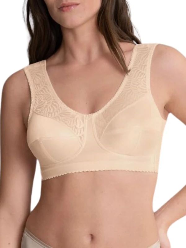 Anita Comfort Women's Non-Wired Everyday Bra ,Off-White (Angelskin 017) ,36E