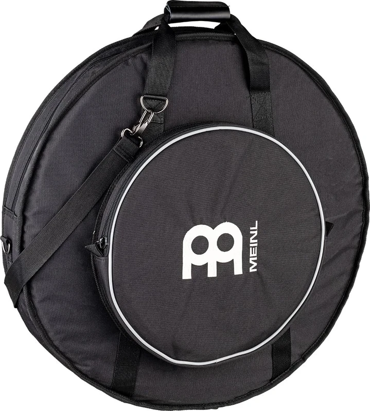 Meinl Cymbals Pro Cymbal Bag 24 inch (60,96cm) with Hi-Hat Compartment for Drum Kit – Heavy Duty Fabric, Shoulder Strap, Strong Carrying Grip (MCB24)