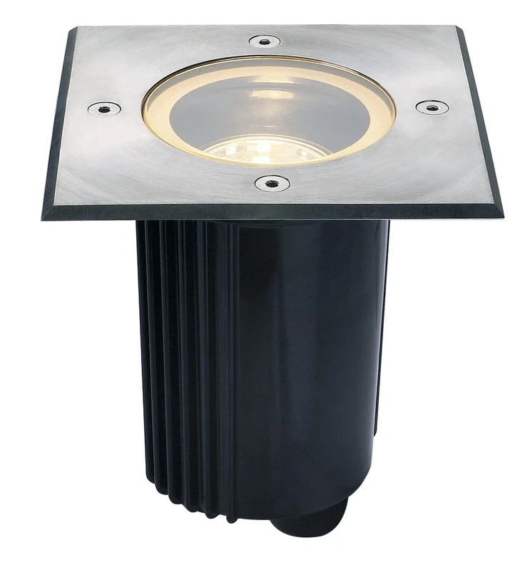 SLV inground Light DASAR 80 / Spot for Terrace, Outdoor spot, recessed Light Garden, Outdoor Floor Light / GU10 IP67 35W Stainless Steel