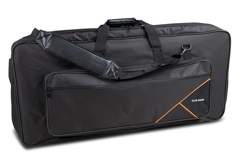 Keyboard Gig-Bag Premium, 98 x 43 x 17 cm, with music pocket, black, tear-resistant and waterproof