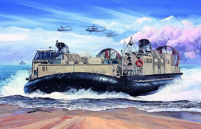 Trumpeter 1:72 - USMC LCAC Landing Craft Air Cushion
