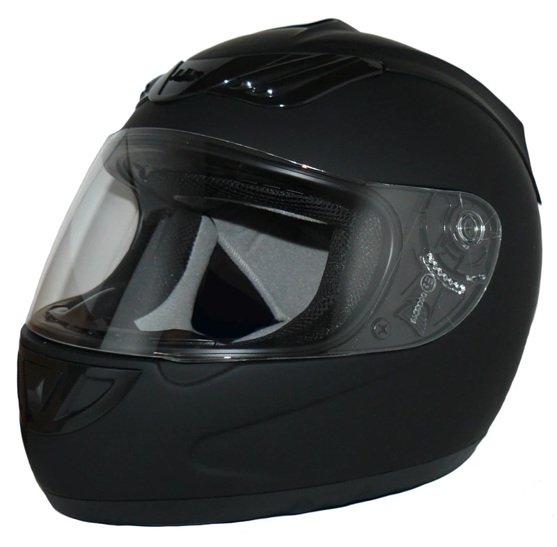 protectWEAR Motorcycle helmet matt black H-510-ES Size L