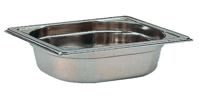 Bourgeat K075 Stainless Steel 1/6 Gastro norm Pan, 100 mm