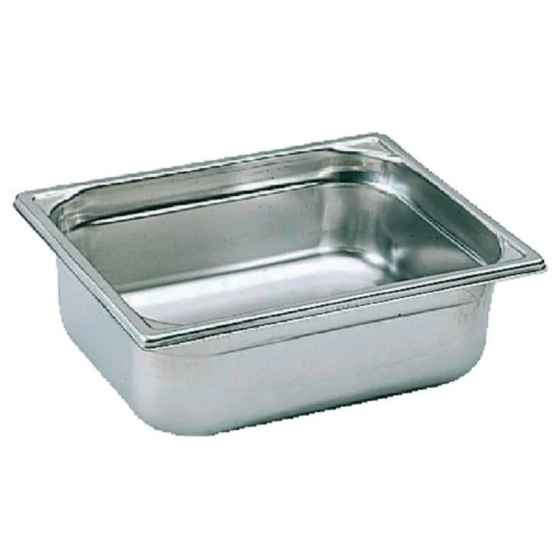 Bourgeat K057 Gastronorm Pan, 1/2, Stainless Steel, 12 L, 325 mm Length x 265 mm Width x 200 mm Deep