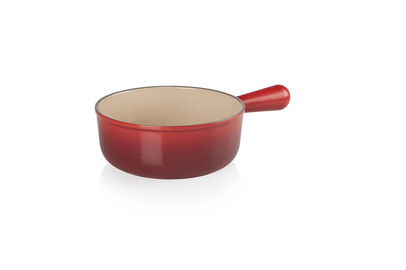 Le Creuset Enamelled Cast Iron Fondue Saucepan 20cm, 1.9 litres Cerise, 20007200602460