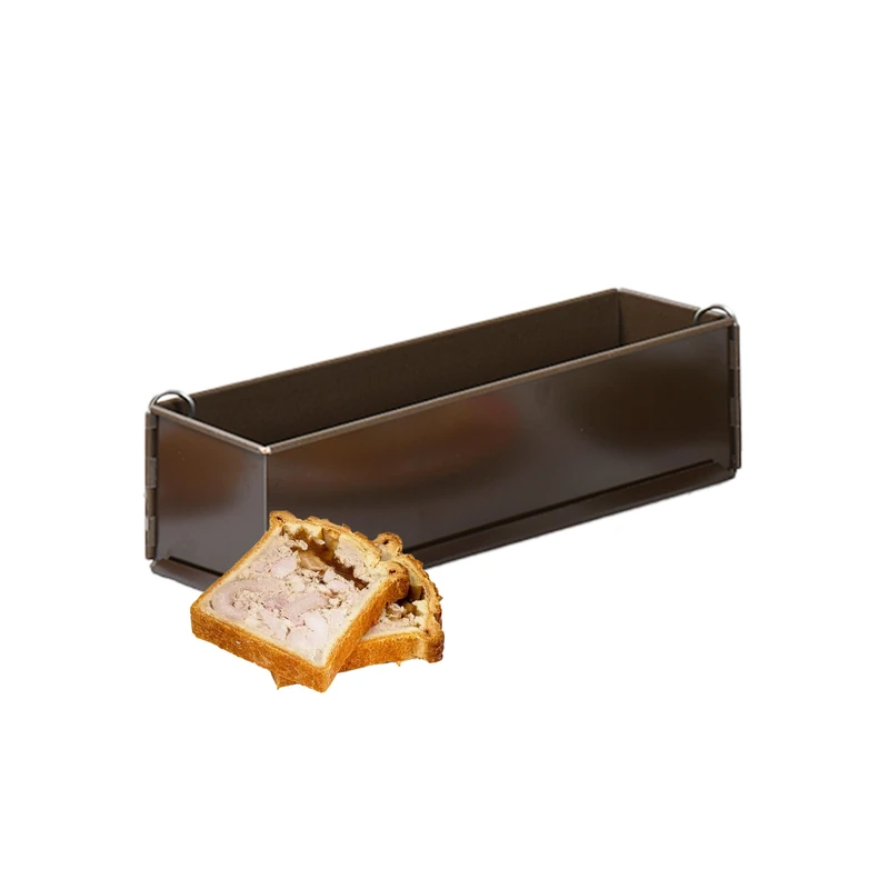 Gobel Paderno World Cuisine 15.75 by 3.125 Inch Non-Stick Pate Mould with Removable Bottom